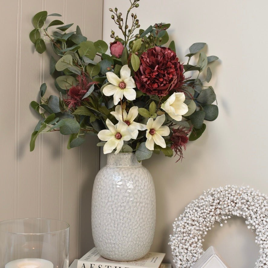 Magnolia & Peony Bloom Bouquet - NalaWillowCo
