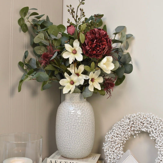 Magnolia & Peony Bloom Bouquet - NalaWillowCo