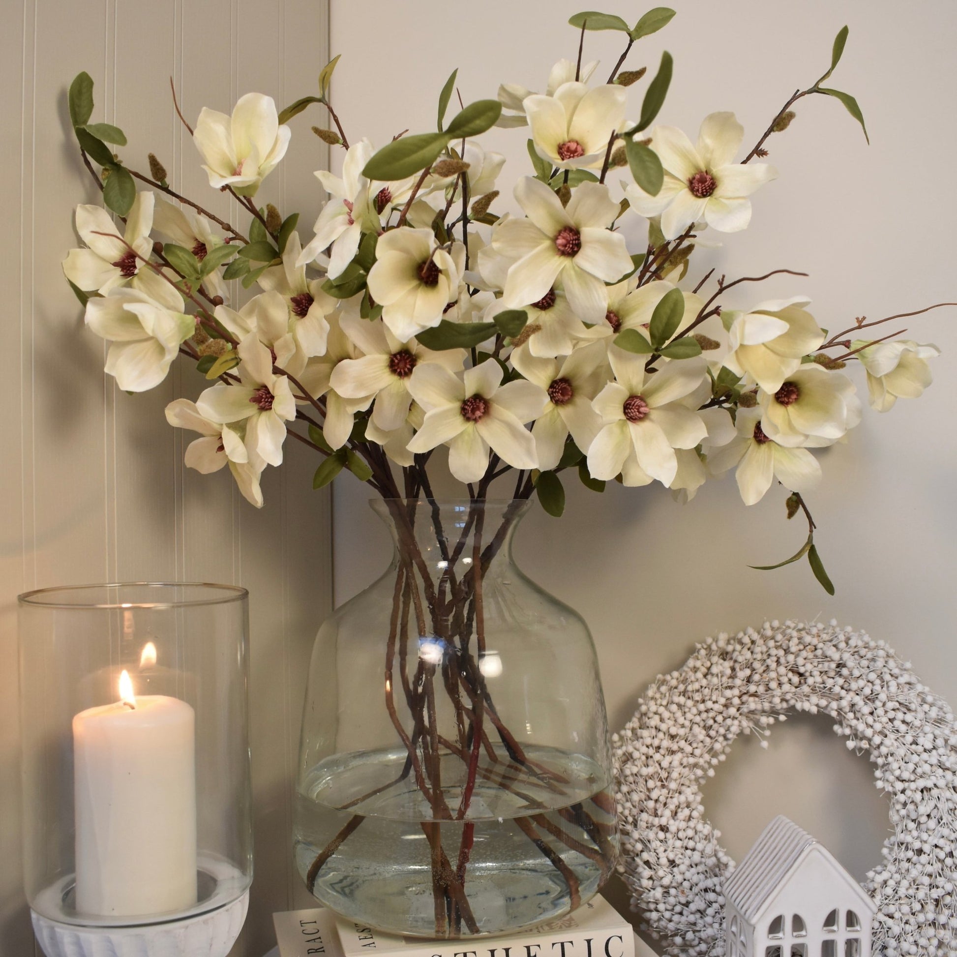 Magonlia Spray Stems - NalaWillowCo