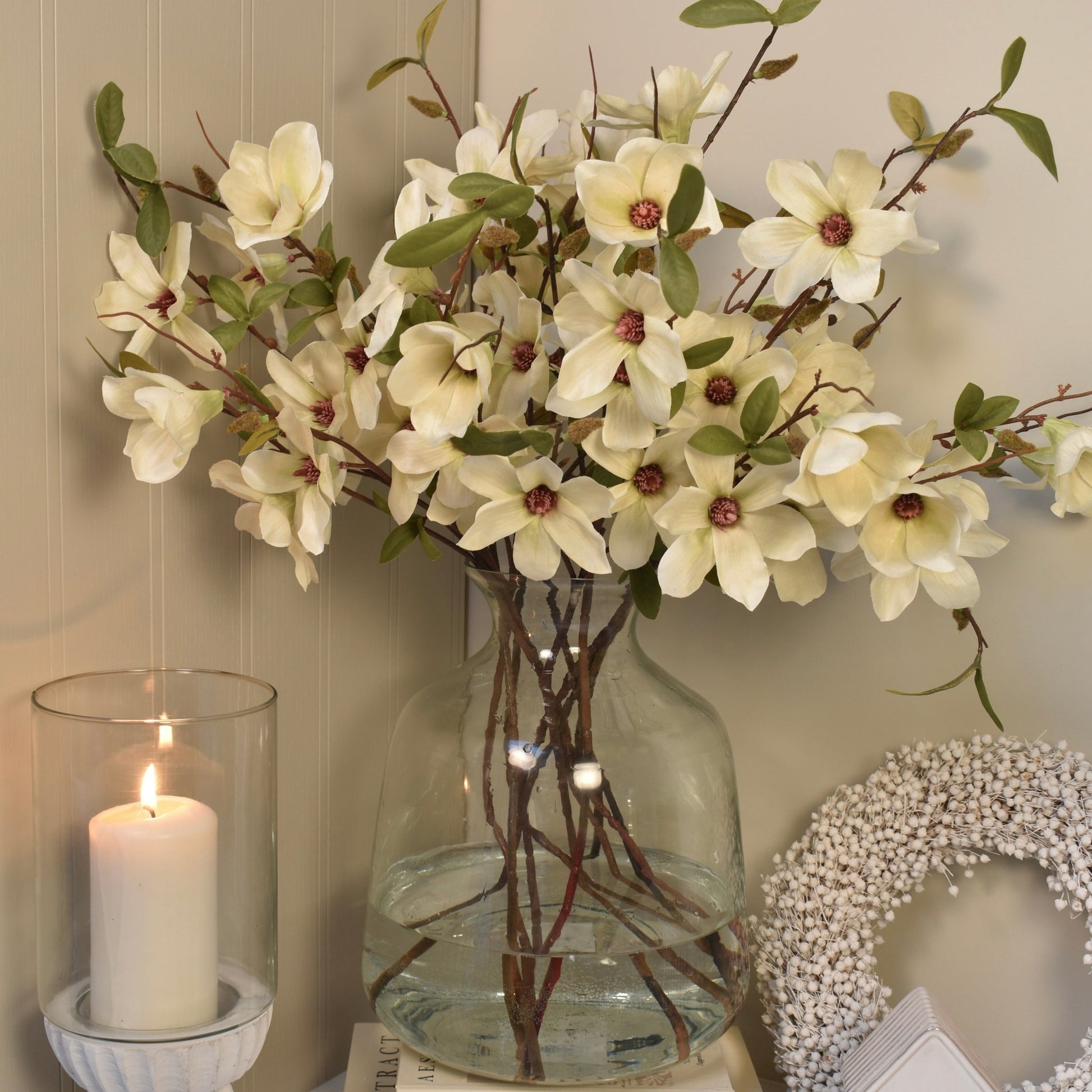 Magonlia Spray Stems - NalaWillowCo