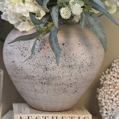 Olive - White Hydrangea Bouquet - NalaWillowCo