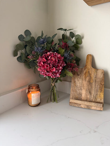 Ruby Winter Faux Flower Bouquet - NalaWillowCo