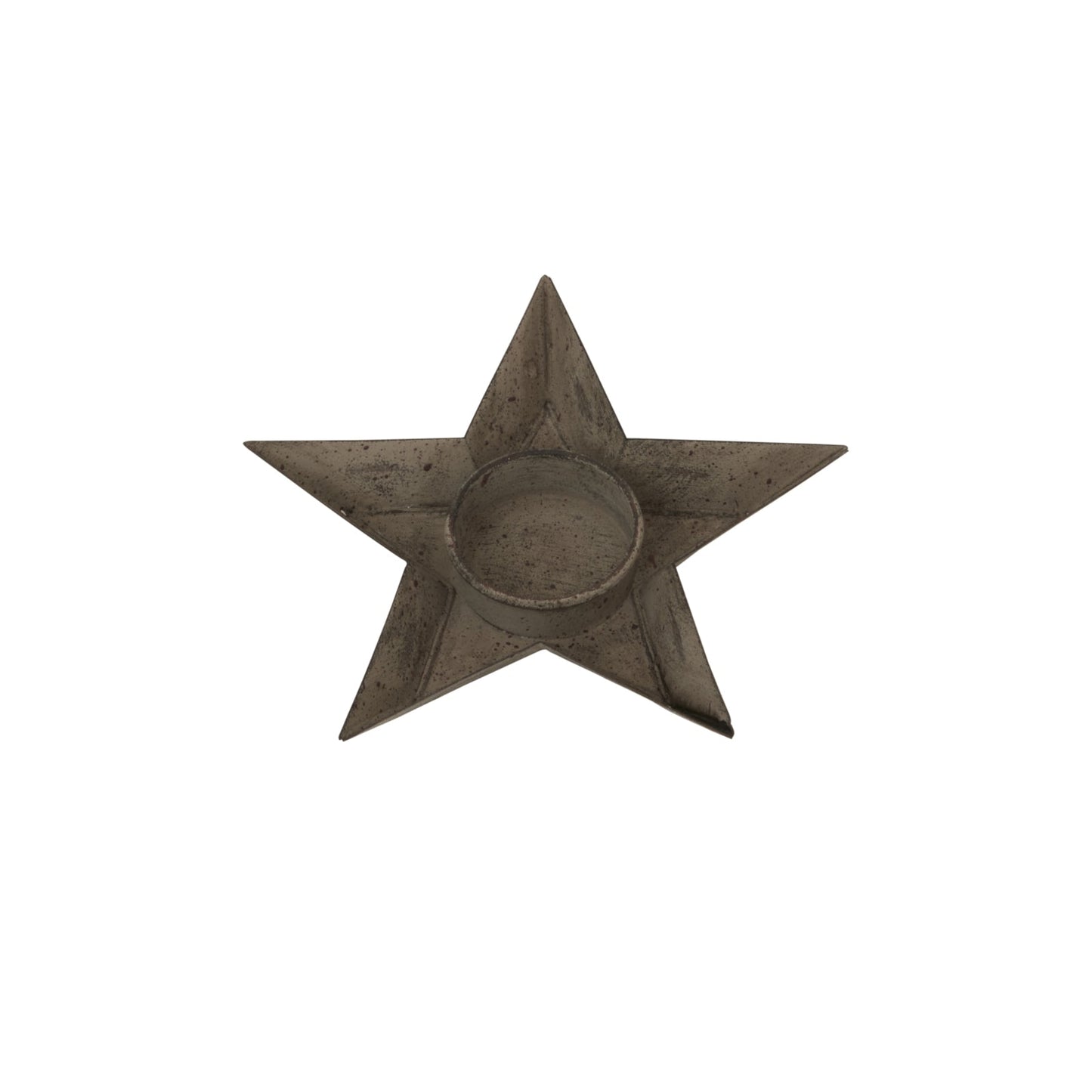 Rustic Metal Star Tealight Holder - NalaWillowCo
