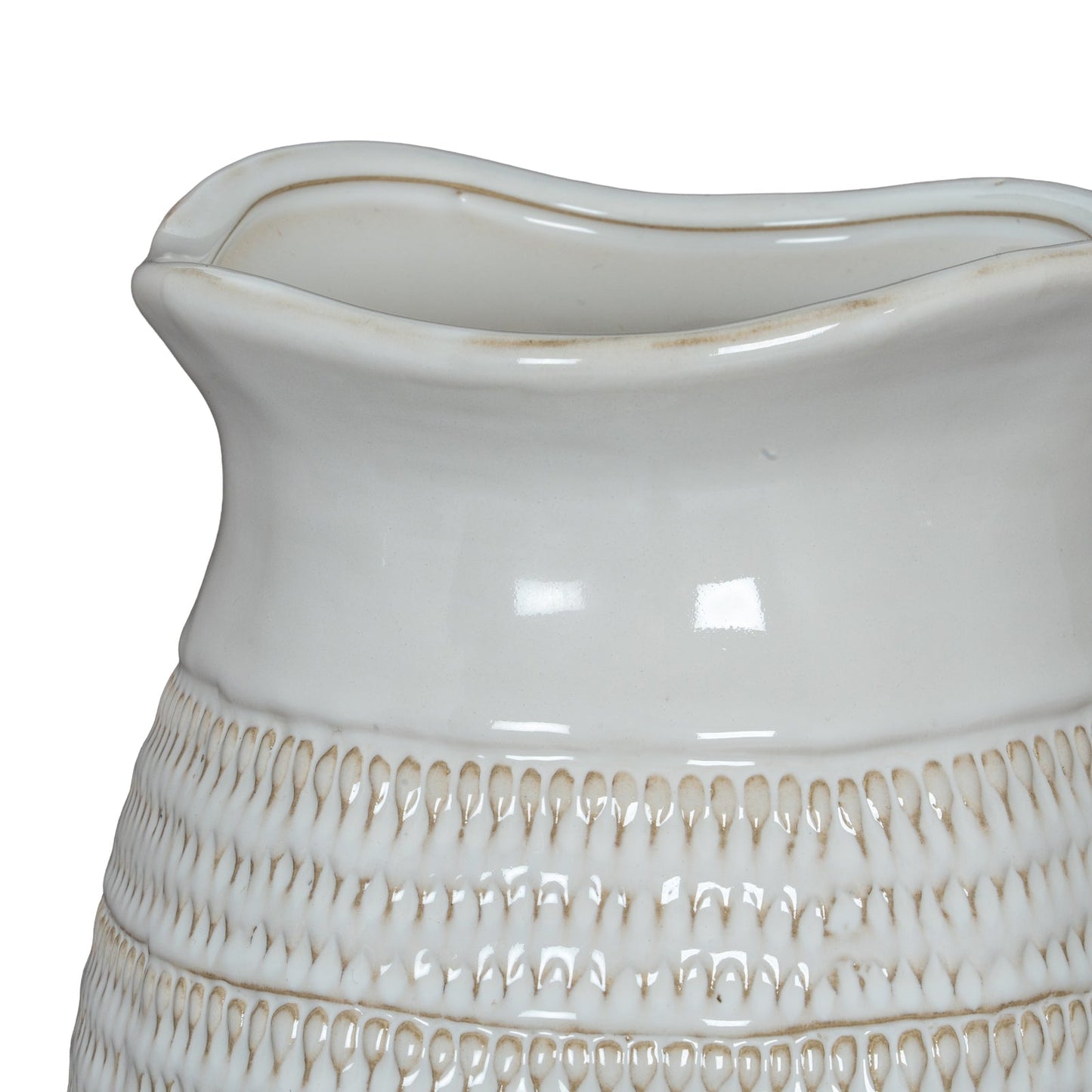 Tava Medium Hewn Ceramic Vase - NalaWillowCo